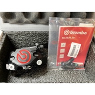 BREMBO 2POT CALIPER NICKEL BILLET RED LOGO BRAKE CALIPER 84MM LIMITED STOCK