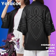 Haori Cardigan Game HSR Honkai Star Rail Kafka Japanese Cosplay Costume YOTACOS