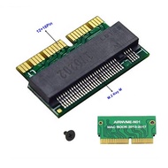 M.2 NGFF M-Key NVME AHCI SSD Adapter for 2013 ~ 2017 12+16Pin Laptop A1465 A1466 A1398 A1502