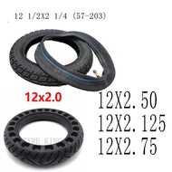 12 1/2 X 2 1/4 ( 47/57/62-203 )Tire fits Gas Electric Scooters 12 Inch tube Tire For ST1201 ST1202 e-Bike 12x2.50 12X2.125 12 1/2X2.75