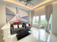 Pangsapuri 78 m² dengan 3 bilik tidur dan 2 bilik mandi peribadi di Kuah (A Lovely Condo with Sky Po
