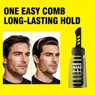 SEVICH Men's 2-in-1 Styling Hair Gel with Comb | Water-Based, Strong Hold, No Flakes