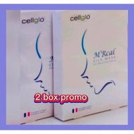 Cellglo Silk Mask 2 box promo comes with box [SG Seller]❣️
