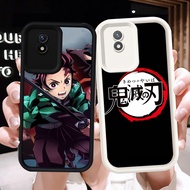 Z-1 Demon Slayer White Black Case Casing for VIVO Y02t Y02a Y02 V30E V30 Pro 5G Case
