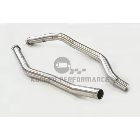 KUNGFU performance Catless Downpipe for GL63 GLE63S GLS3 ML63 BENZ AMG W166 X166 C292 M157