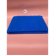 Blue Water Filter Cotton For Aquarium Wing size 90x30x2 cm