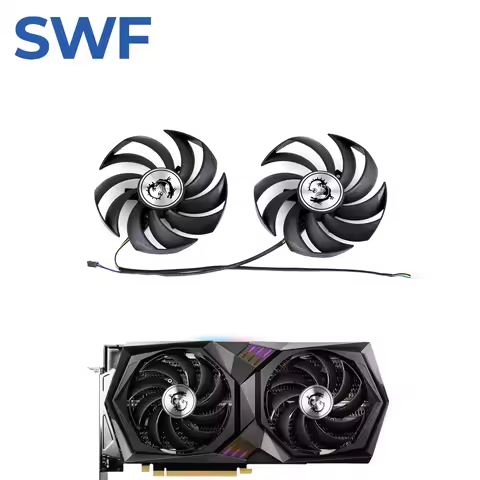 PLD10010S12HH Cooling Fan For MSI RTX 3060 Ti GAMING X RX 6700 6600 XT Video Graphics Card Cooler Fa