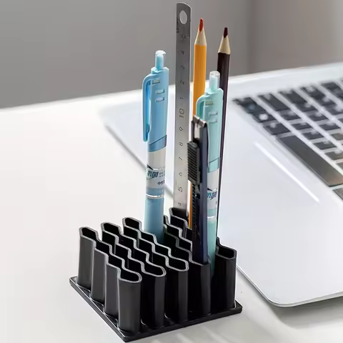 Pen Holder Multi-purpose Ointment Holder Stationery Storage Rack Desktop Ointment Stand Home Compart
