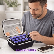 FASHIONHUBZ Insulin Storage Box, 15 Slot Waterproof Insulin Vials Case, Insulin Essentials Wear-resi