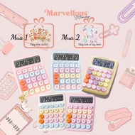 [Free Sticker] 12-digit office computer, cute battery-powered mechanical keyboard - office supplies 