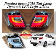 Perodua Bezza 2016-2024 Tail Lamp Dynamic LED Light Albino Turn Signal Running Light