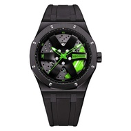 SVJ fully automatic mechanical TE37 wheel three-dimensional hollow waterproof luminous mens watch Ca