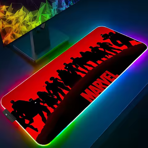 LED Mouse Pad Gamer Designed specifically XXL Tablet Varmilo Keyboard Carpet Backlight Gaming Access