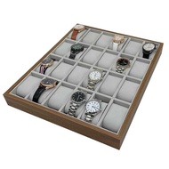 AShop Watch Storage Box Storage Organizer Watch Box 24 Grid