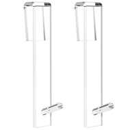 Bathroom Shower Door Hook Glass Door Shower Towel Rack Free Punch Bathroom Bathrobe Hanger Transpare