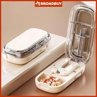 🔥Ship 24h🔥Pill Cutter for Cutting Multiple, 1/2 1/3 1/4 Pill Splitter for Large Small Tiny Pills, Po