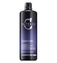 Catwalk by TIGI - Fashionista Violet Purple Shampoo - Sulphate-Free - For Natural or Coloured Blonde