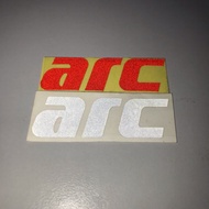 ARC Helmet Sticker Reflection Sticker