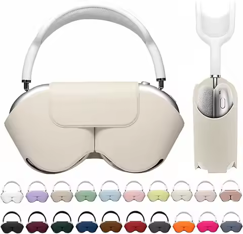 Suitable for AirPods Max second-generation Bluetooth headset smart power-off protection case, high-q