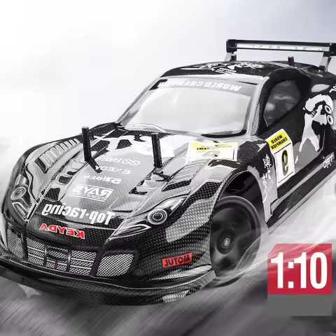 1:10 Remote Control Car 4wd High Speed Drift 2.4g 4WD RC Car Shock Absorber Anti-Collision Rc Toys C