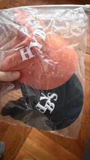 全新 泰國樂隊HYBS Cap帽 橙色/黑色