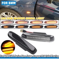 LED Dynamic Turn Signal Light Side Marker Lamp Repeater Signal Lights For BMW E46 3 Series Limo Coup