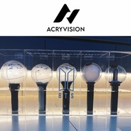 BTS Light Stick Display Box Acrylic Case | Clear Dustproof Storage Display for ARMY Bomb Collection