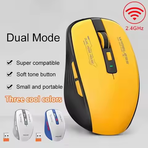 M303L Wireless Mouse 2.4G Bluetooth Dual Mode 1600 DPI Silent Tablet Notebook PC Office Portable Mou