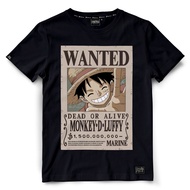 เสื้อวันพีช ลายลิขสิทธิ์แท้  เสื้อยืดลายการ์ตูน  one piece S-5XL