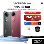 [Online Promo] vivo V50 5G 16*GB+256GB ZEISS Multifocal Portrait, IP69, 6000mAh+90W, 4K video, Live 