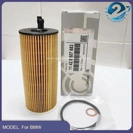 10pcs/lot Engine Oil Filter Fits for Bmw N57 3.0L N47 2.0L 11428507683 X5 X3 328d 535d F06 F15 F21 F