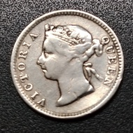 Straits Settlement Queen Victoria 5 Cent 1893