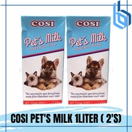 ┅Cosi Milk (1 Liter) Cosi Pet's Milk Lactose Free for Dogs &amp; Cats - All stages
