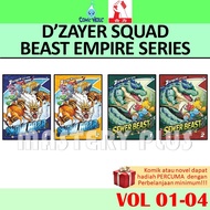 D'ZAYER SQUAD BEAST EMPIRE SERIES VOL 01-04 : SEWER BEAST 《PART 2》| SEWER BEAST 《PART 1》| SNOW ROAR 