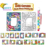 (Kids DIY) (Art & Craft) Suncatcher Photo frame Kit - DIY Craft
