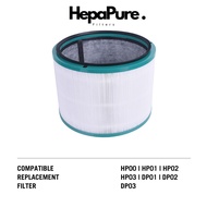 Dyson HP00, HP01, HP02, HP03, DP01, DP02, DP03 Compatible Replacement Filter [HepaPure]