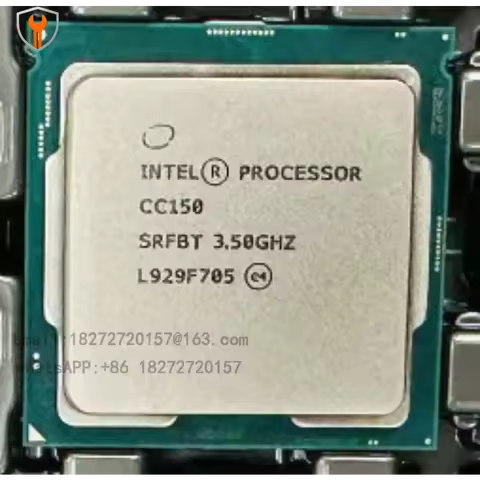 1Pcs New Intel CC150 CPU - 8C16T 3.5GHz 16MB LGA1151 95W SRFBT for 9400F 9700KF 9900K E2278G E2288G 