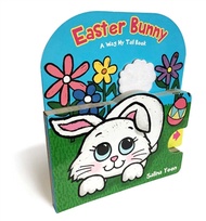 EASTER BUNNY/A WAY MY TAIL BOOK/復活節硬頁拉拉書
