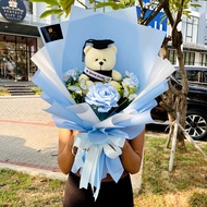 BUKET BONEKA WISUDA / BUKET WISUDA / BUKET BUNGA ARTIFICIAL