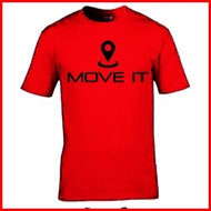 ¤ ◿ ▦ Move It Delivery Parcel Rider Drifit uniform shirt