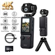 4K Ultra HD Sports Camera, 180° Manual Flip Lens, 2000mAh Long Battery Life, 5MP Pixel, Built-In Fil