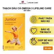LIFELINE CARE JUNIOR diamond fish oil jelly supplemented with Omega 3 and vitamin D for children fro
