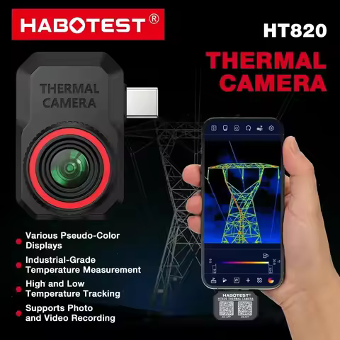HABOTEST HT820 Android Type-C Industrial grade Thermal Imager Mobile Portable infrared thermal imagi