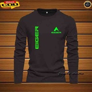 Unisex Long Sleeve T-Shirt i2i2 Kirka Text Neon Cool & Comfortable