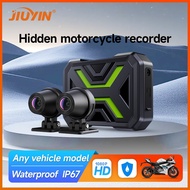 JIUYIN Motorcycle DVR1080P Action Camera Recorder Front & Rearview Waterproof Motorcycle Dash Cam Wi