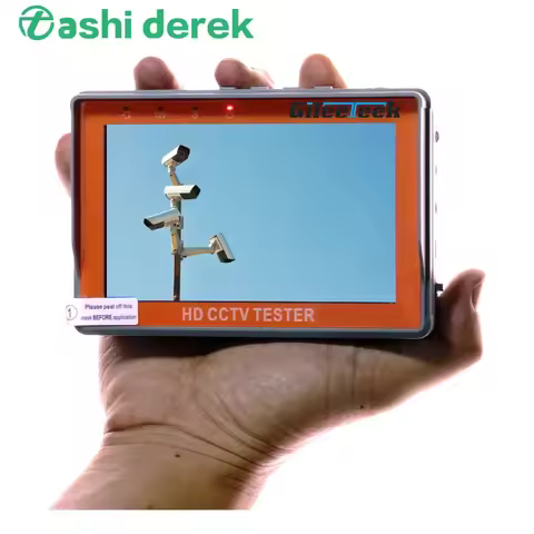 Mini Monitor Ahd Cvi Tvi IV5 IV7W Wrist Cctv Tester 5inch 4.3inch Cvbs Camera Tester 4mp 5mp 1080p H