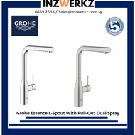 Grohe Essence L-Spout With Pull-Out Dual Spray 30270000 / 30270DC0