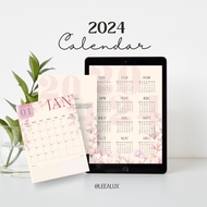 2024 Monthly Calendar and Planner