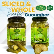 ROYALARM Pickle Cucumber Slice Pickles Cucumber Sliced Halal Jeruk Gherkin Halal Pickel Cucumber Pic