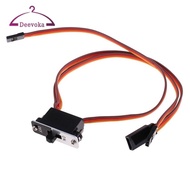 [deevoka] JR 3 Way Connector Plug Cable Wire Harness W/ On/Off Power Switch For RC Car